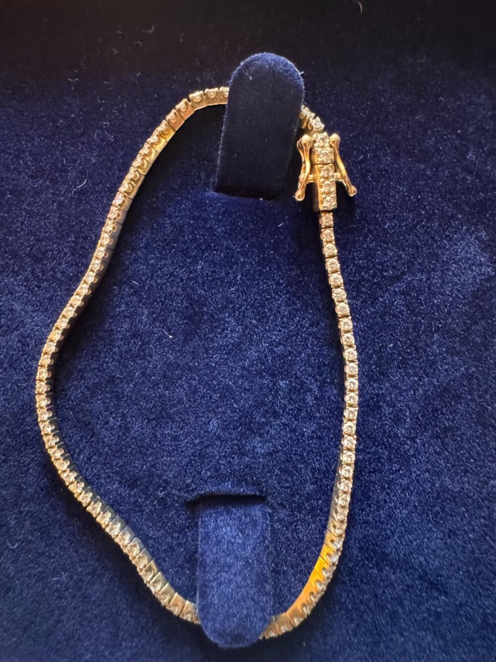 Diamond Tennis Bracelet | 14K Yellow Gold | Blue Nile